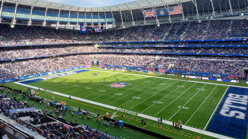 AMERICA MOVES TO LONDON – On-the-ground coverage of an NFL game in Europe